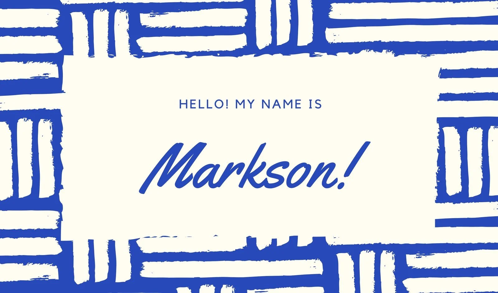 Name Tag 4D UNI4D